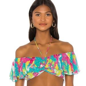 Rococo sand ROSA revolve crop top size small new with tags
